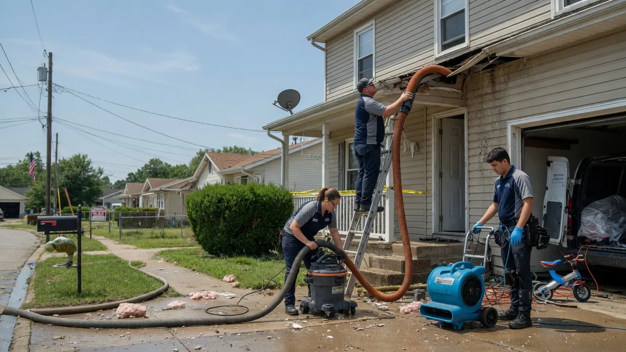 Water Damage Restoration in Prairieton, IN near me